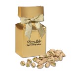 Gold Gift Box w/California Pistachios 1 Gold Gift Box w/California Pistachios 1