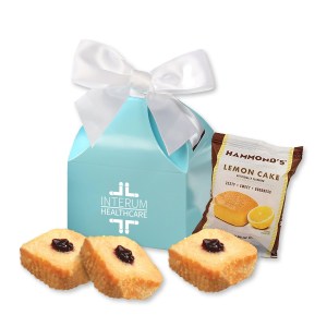 Lemon Cakes in Robin%27s Egg Blue Classic Treats Gift Box 1 Lemon Cakes in Robin%27s Egg Blue Classic Treats Gift Box 1