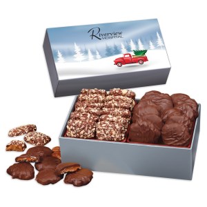 Red Truck Gift Box w/Toffee & Pecan Clusters 1 Red Truck Gift Box w/Toffee & Pecan Clusters 1