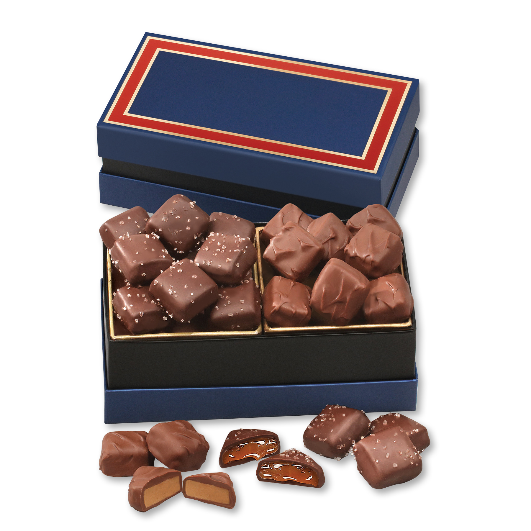 Classic Selection with Chocolate Sea Salt Caramels & Peanut Butter Meltaways 1