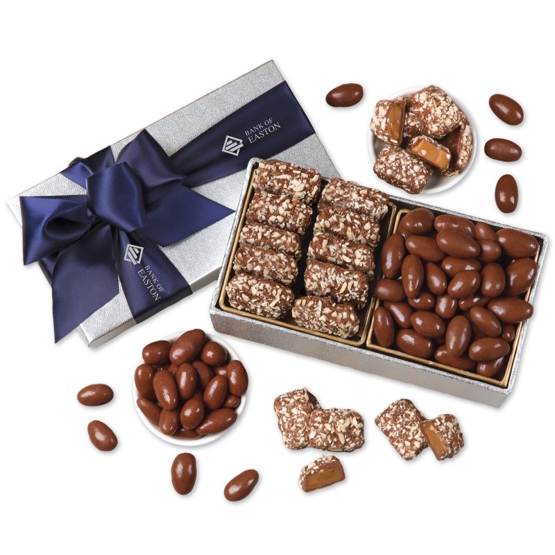 Milk Chocolate Almonds & English Butter Toffee 1 Milk Chocolate Almonds & English Butter Toffee 1