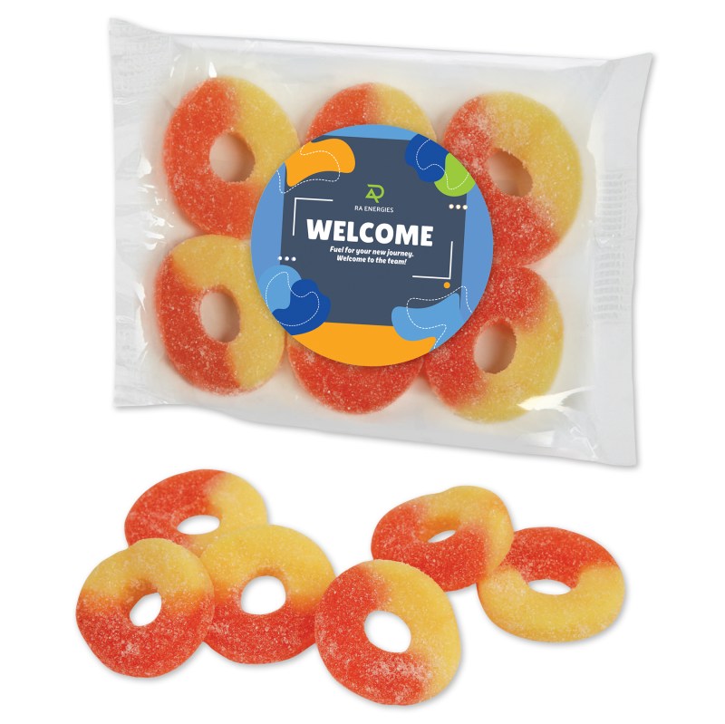 Albanese® Gummi Peach Rings 1 Albanese® Gummi Peach Rings 1