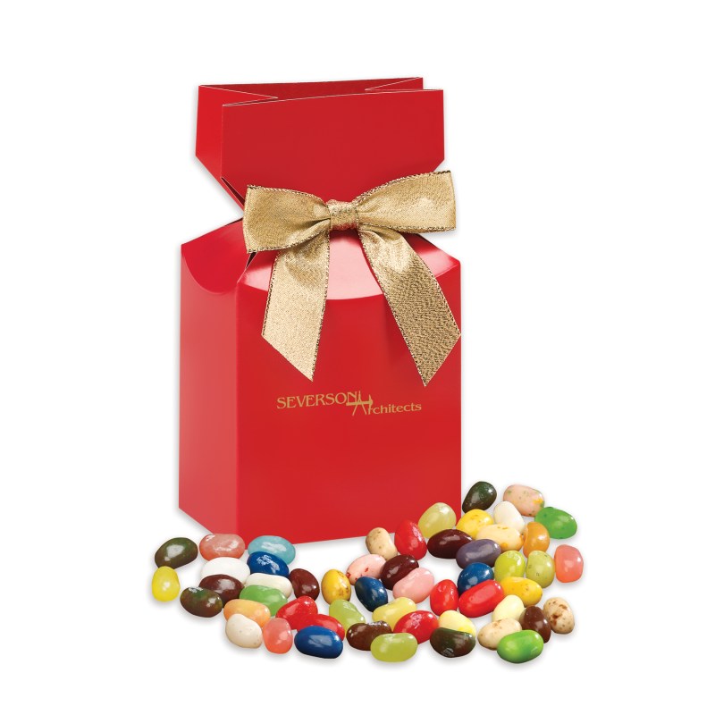Jelly Belly® Jelly Beans in Red Premium Delights Gift Box 1 Jelly Belly® Jelly Beans in Red Premium Delights Gift Box 1