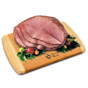 Spiral-Sliced Half Ham w/Cutting Board 1 Spiral-Sliced Half Ham w/Cutting Board 1