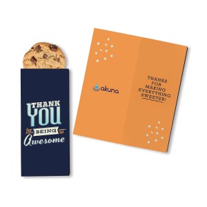 Full-Color Custom Sweeter Cards with Chocolate Chip Cookies 1 Full-Color Custom Sweeter Cards with Chocolate Chip Cookies 1