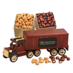Classic Eighteen Wheeler with Fancy Cashews & Chocolate Almonds 1 Classic Eighteen Wheeler with Fancy Cashews & Chocolate Almonds 1