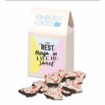 Peppermint Bark in Gable Top Gift Box with Full Color Imprint 1 Peppermint Bark in Gable Top Gift Box with Full Color Imprint 1