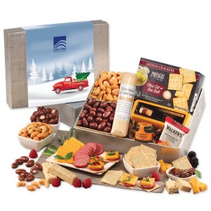 Snacking Smorgasbord with Red Truck Sleeve 1 Snacking Smorgasbord with Red Truck Sleeve 1
