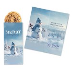 One Color Foil-Stamped Stock Snowman Sweeter Cards with Oatmeal Raisin Cookies 1 One Color Foil-Stamped Stock Snowman Sweeter Cards with Oatmeal Raisin Cookies 1