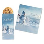 One Color Foil-Stamped Stock Snowman Sweeter Cards with Oatmeal Raisin Cookies 2 One Color Foil-Stamped Stock Snowman Sweeter Cards with Oatmeal Raisin Cookies 2