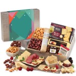 Shelf Stable Snacking Smorgasbord with Green Geometric Sleeve 2 Shelf Stable Snacking Smorgasbord with Green Geometric Sleeve 2