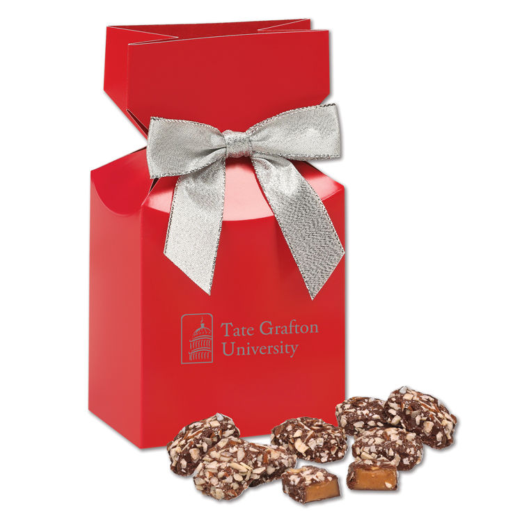 Red Gift Box w/English Butter Toffee 1