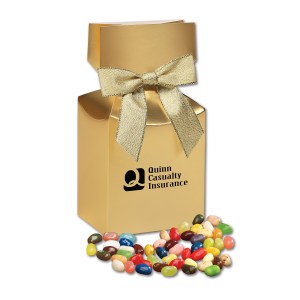 Gold Premium Delights Gift Box w/Jelly Belly® Jelly Beans 1 Gold Premium Delights Gift Box w/Jelly Belly® Jelly Beans 1