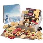 Shelf Stable Snack Lover%27s Gift Box with Blue Snowman Sleeve 1 Shelf Stable Snack Lover%27s Gift Box with Blue Snowman Sleeve 1