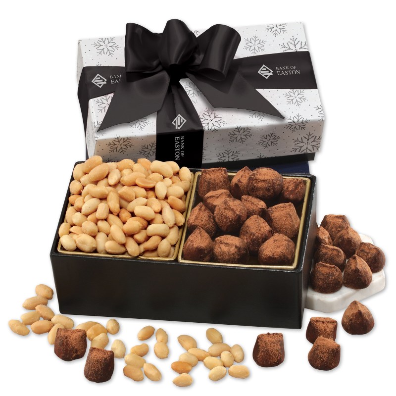 Cocoa Dusted Truffles & Virginia Peanuts 1 Cocoa Dusted Truffles & Virginia Peanuts 1
