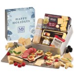 Shelf Stable Snack Lover's Gift Box with Happy Holidays Sleeve 1 Shelf Stable Snack Lover's Gift Box with Happy Holidays Sleeve 1