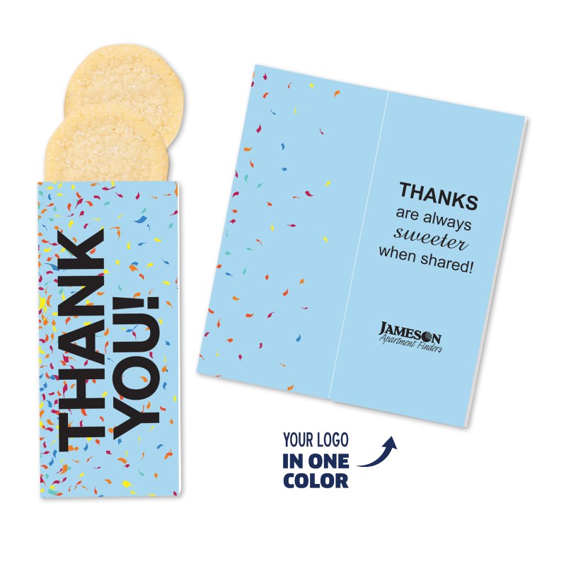 One Color Foil-Stamped Stock Gratitude Sweeter Cards with Sugar Cookies 1 One Color Foil-Stamped Stock Gratitude Sweeter Cards with Sugar Cookies 1