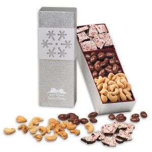 Silver Snowflake Trio Treats 1 Silver Snowflake Trio Treats 1