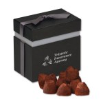 Cocoa Dusted Truffles in Elegant Treats Gift Box 1 Cocoa Dusted Truffles in Elegant Treats Gift Box 1