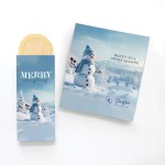 One Color Foil-Stamped Stock Snowman Sweeter Cards with Sugar Cookies 1 One Color Foil-Stamped Stock Snowman Sweeter Cards with Sugar Cookies 1