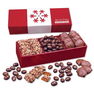 Red Trio of Sweets Gift Box 1 Red Trio of Sweets Gift Box 1