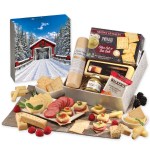 Shelf Stable Snack Lover's Gift Box with Snow-covered Bridge Sleeve 2 Shelf Stable Snack Lover's Gift Box with Snow-covered Bridge Sleeve 2