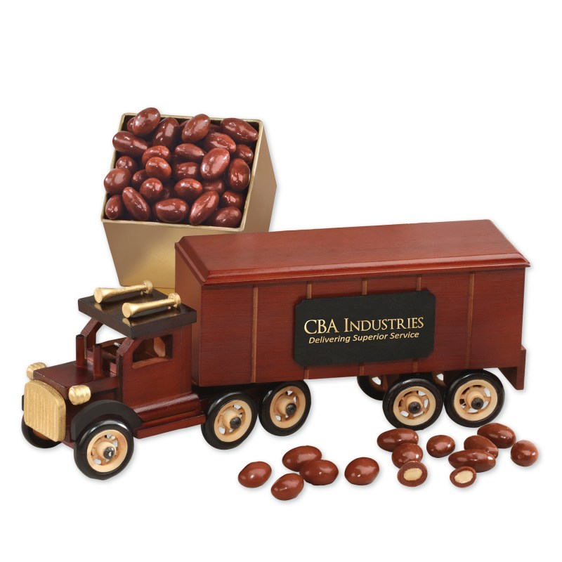 Classic Eighteen Wheeler with Milk Chocolate Almonds 1 Classic Eighteen Wheeler with Milk Chocolate Almonds 1