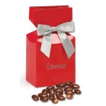 Red Gift Box w/Chocolate Covered Almonds 1 Red Gift Box w/Chocolate Covered Almonds 1