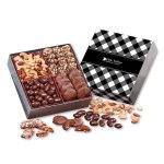 Black Plaid Gift Box w/ Signature Assortment 1 Black Plaid Gift Box w/ Signature Assortment 1