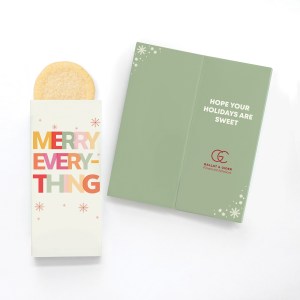 One Color Foil-Stamped Stock Holiday Sentiment Sweeter Cards with Sugar Cookies 1 One Color Foil-Stamped Stock Holiday Sentiment Sweeter Cards with Sugar Cookies 1