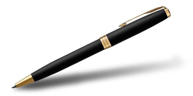 Parker® Sonnet Ballpoint Pen (Matte Black GT) 2 Parker® Sonnet Ballpoint Pen (Matte Black GT) 2