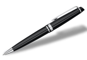 Waterman® Expert Stainless Steel Ballpoint Pen w/Chrome Trim 2 Waterman® Expert Stainless Steel Ballpoint Pen w/Chrome Trim 2