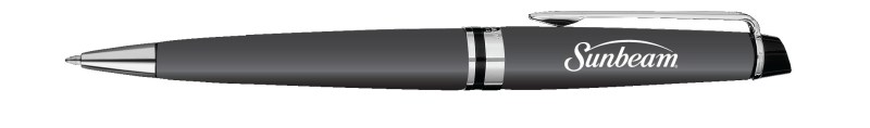 Waterman® Expert Matte Black Ballpoint Pen w/Chrome Trim 1 Waterman® Expert Matte Black Ballpoint Pen w/Chrome Trim 1