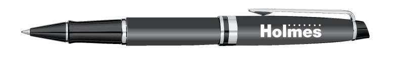 Waterman® Expert Matte Black Rollerball Pen w/Chrome Trim 1 Waterman® Expert Matte Black Rollerball Pen w/Chrome Trim 1