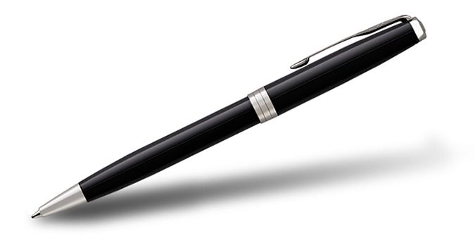 Parker® Sonnet Ballpoint Pen (Matte Black CT) 2 Parker® Sonnet Ballpoint Pen (Matte Black CT) 2