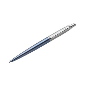 Parker® Jotter London Retractable Ballpoint Pen (Waterloo Blue CT) 2 Parker® Jotter London Retractable Ballpoint Pen (Waterloo Blue CT) 2