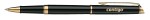 Waterman® Hemisphere Rollerball Pen (Black Lacquer GT) 1 Waterman® Hemisphere Rollerball Pen (Black Lacquer GT) 1