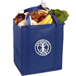 Insulated Large Non-Woven Grocery Tote Bag 1 Insulated Large Non-Woven Grocery Tote Bag 1