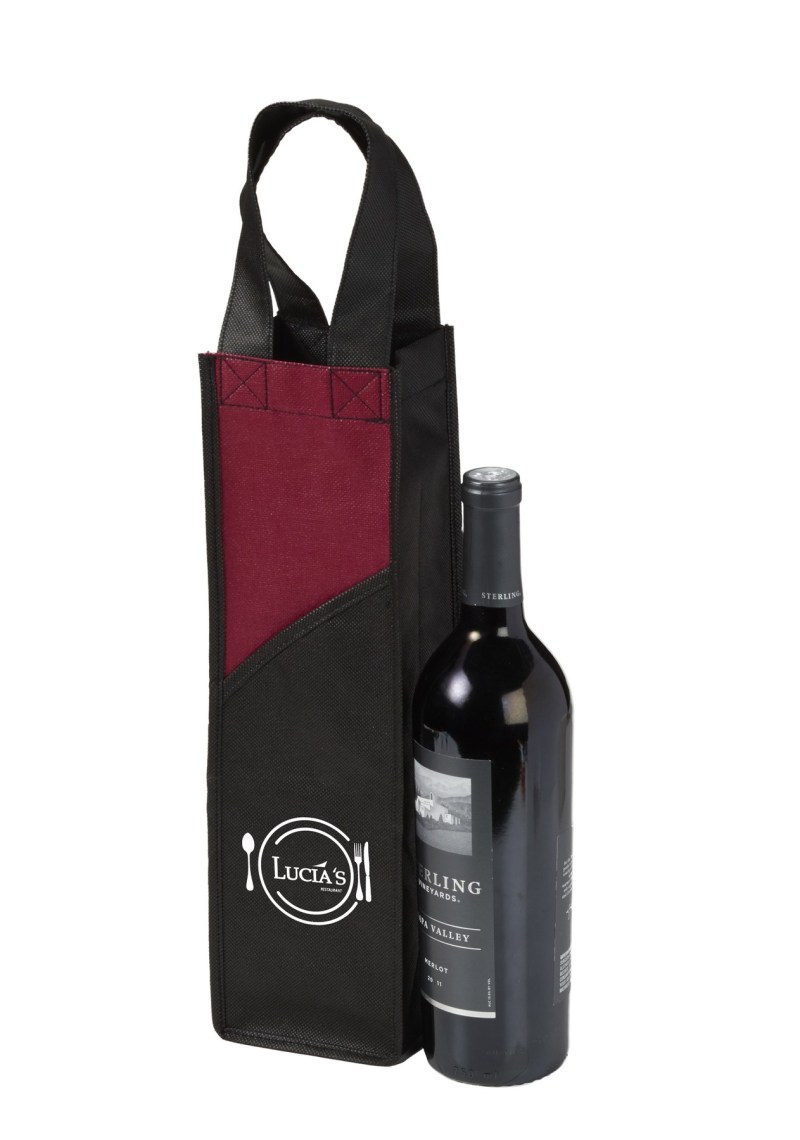 Sedona Non-Woven Wine Tote Bag 1 Sedona Non-Woven Wine Tote Bag 1
