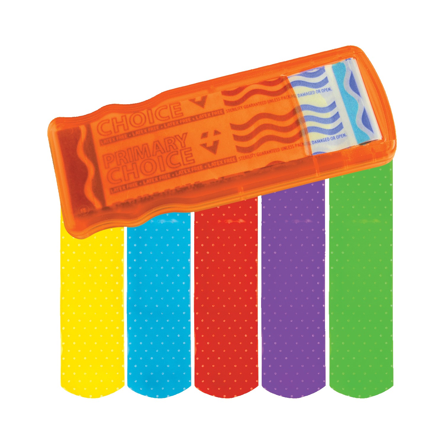 Bandage Dispenser w/ Color Bandages 1