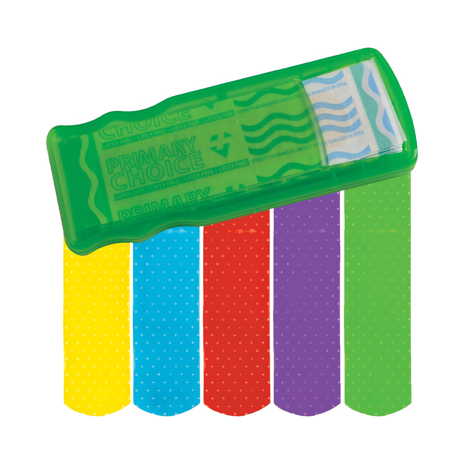 Bandage Dispenser w/ Color Bandages 1