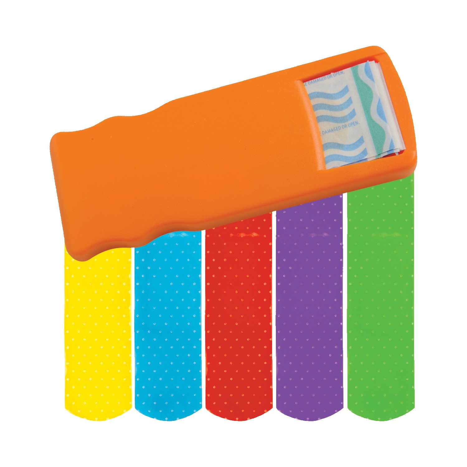 Bandage Dispenser w/ Color Bandages 1