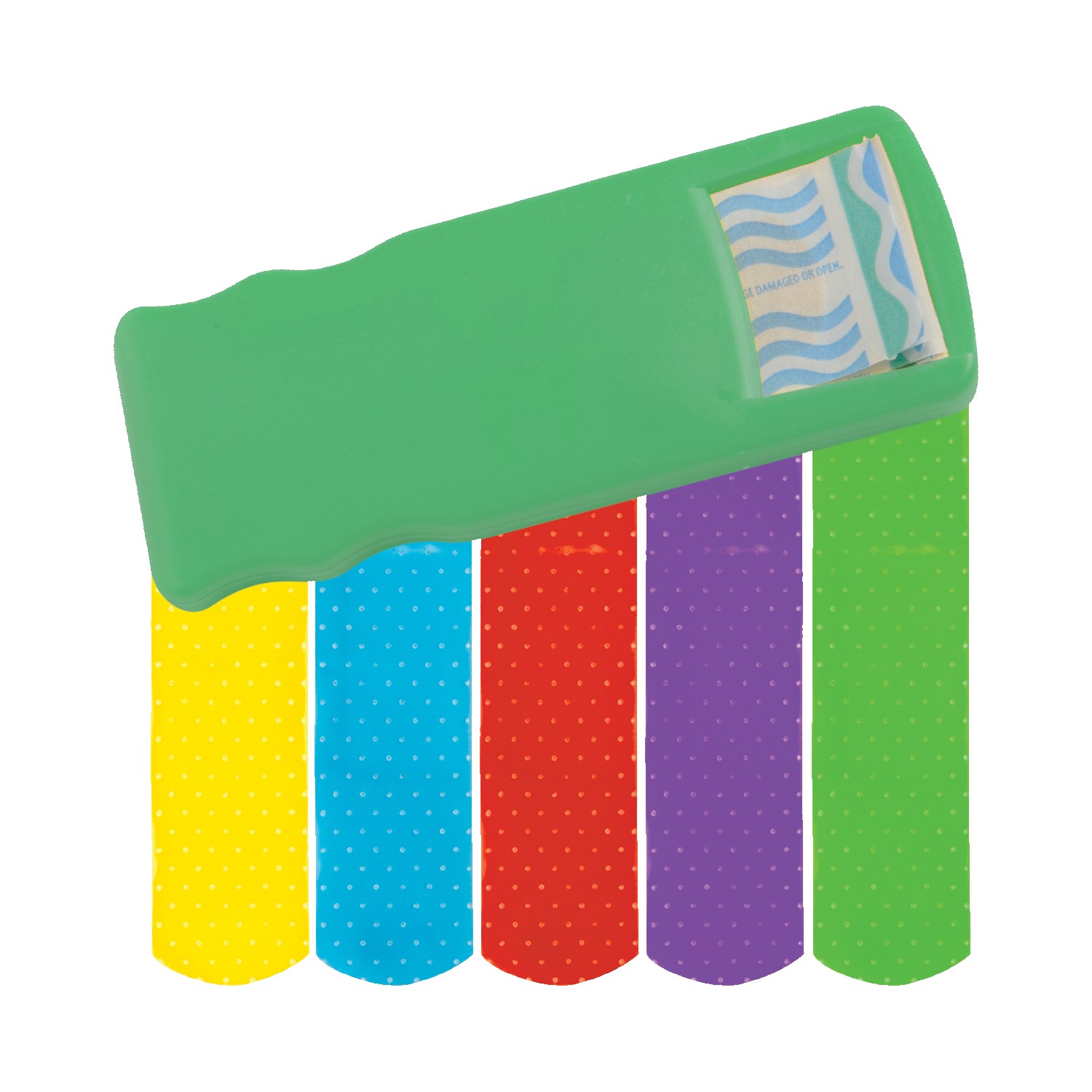 Bandage Dispenser w/ Color Bandages 1