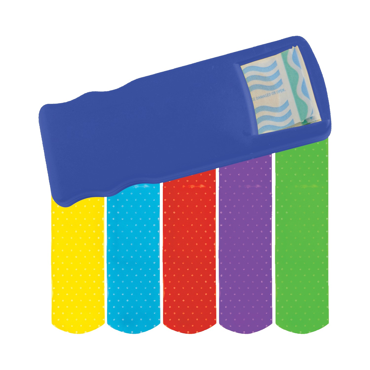 Bandage Dispenser w/ Color Bandages 1