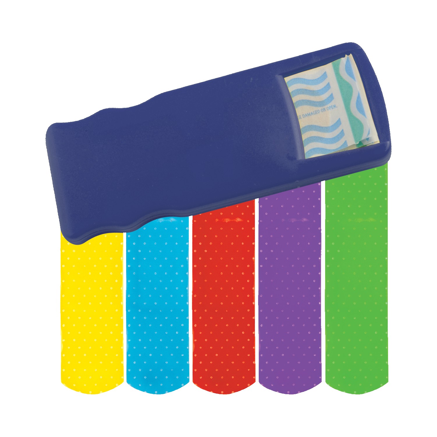 Bandage Dispenser w/ Color Bandages 1