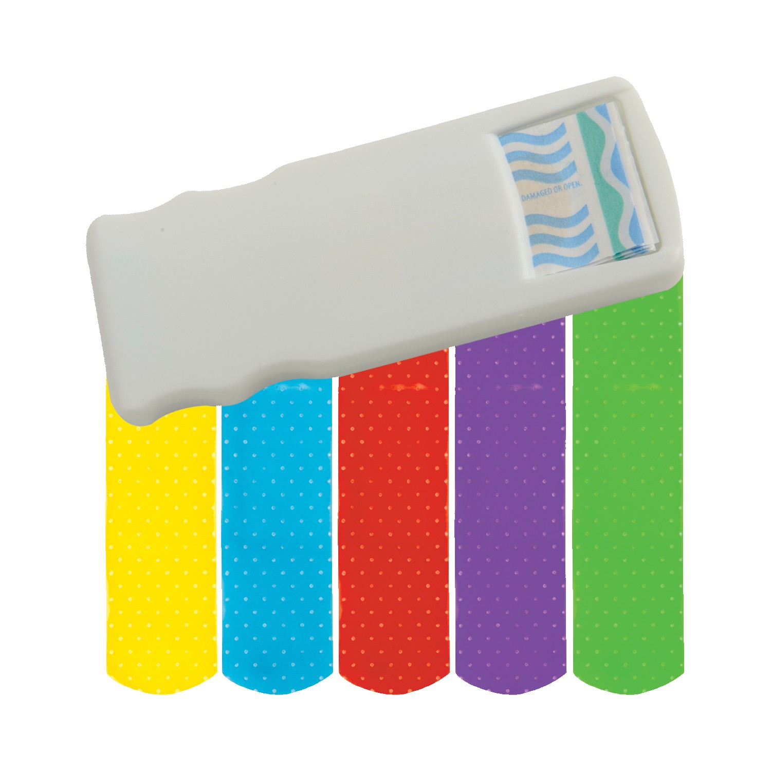 Bandage Dispenser w/ Color Bandages 1