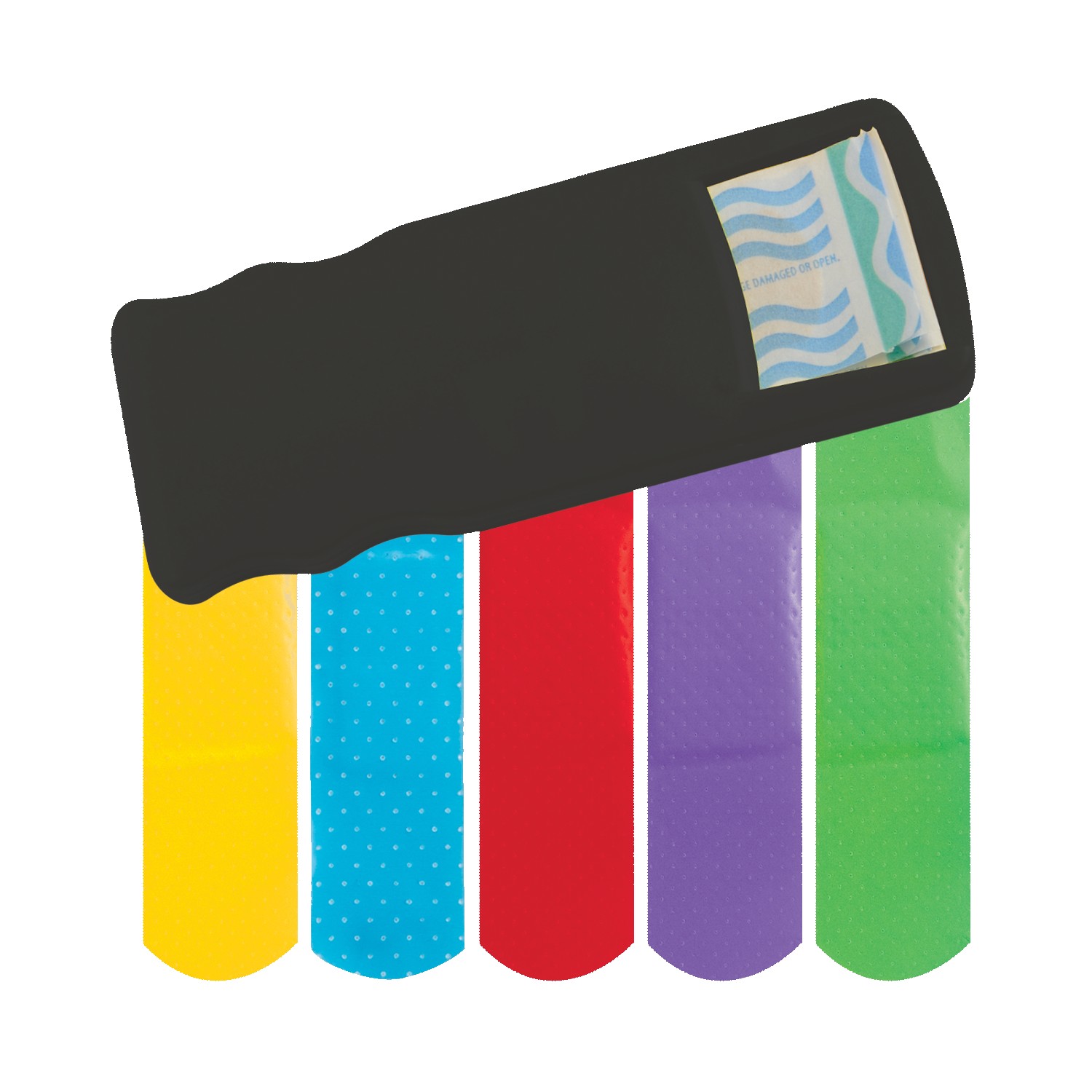 Bandage Dispenser w/ Color Bandages 1