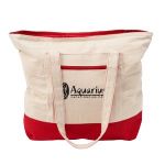 12 Oz. Cotton Canvas Zippered Tote Bag 1 12 Oz. Cotton Canvas Zippered Tote Bag 1
