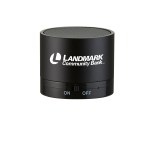 Aluminum Round Bluetooth Speaker - Metallic Black Aluminum Round Bluetooth Speaker - Metallic Black