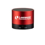 Aluminum Round Bluetooth Speaker - Red Aluminum Round Bluetooth Speaker - Red